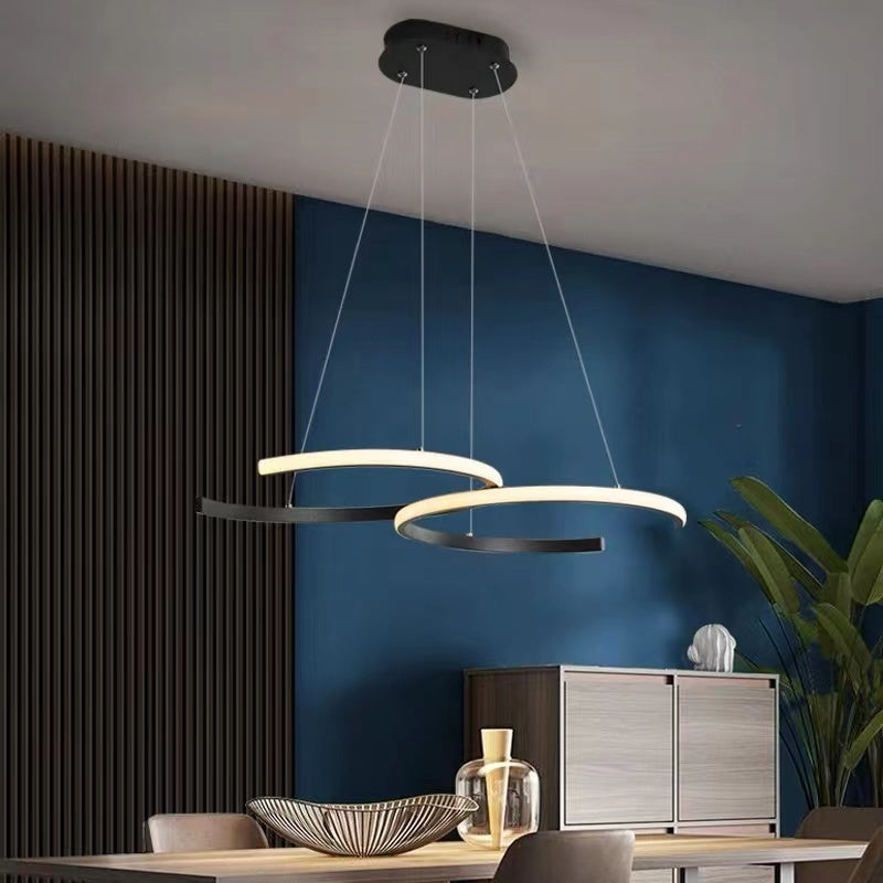 Durable Silica Gel Sleek Pendant Light Design